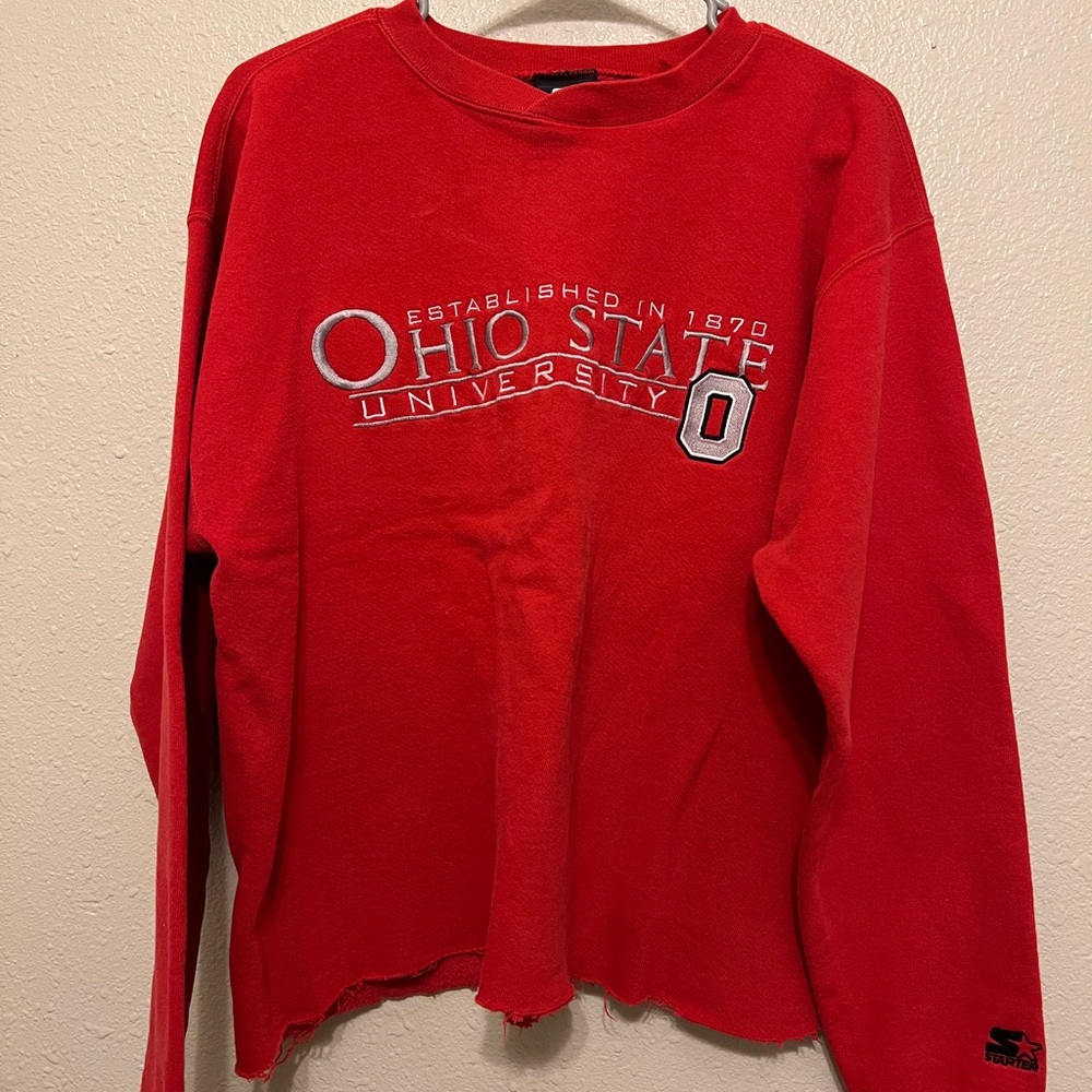 Starter Vibrant Red Crewneck